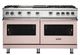 Viking® 5 Series 60'' Blush Pro Style Gas Range-0