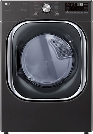 LG 7.4 Cu. Ft. Black Steel Front Load Electric Dryer
