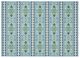 Laura Park Designs 2.5'x8' Rosemary Stripe French Blue Floor Mat-0