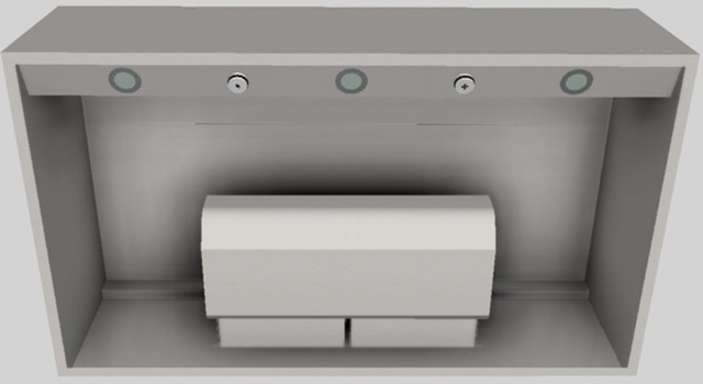 Vent-A-Hood® 42" Stainless Steel Wall Mounted Range Hood-3