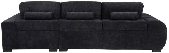 Coaster® Octavia Black 2-Piece L-Shaped Sectional and Chaise-3