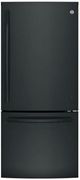 GE® GDE21EGKBB Series 21.0 Cu. Ft. Black Bottom Freezer Refrigerator-0
