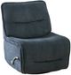 Parker House® Leo Midnight Blue Manual Swivel Glider Recliner-0