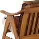 Dovetail Furniture Norcross Brown/White Occasional Chair-4