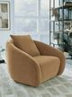 Signature Design by Ashley® Yahya Camel Swivel Accent Chair-1