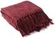 Surya Tobias Garnet 51"x71" Throw Blanket-2