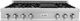 ZLINE Professional 48" Satin Stainless Steel Gas Rangetop-3
