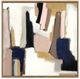 Classic Home Blush Sapphire Painting Art -0
