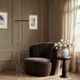Renwil® Gusle Antique Brushed Brass Floor Lamp-1