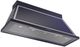 Ilve® Nostalgie II Noblesse 60" Midnight Blue Wall Mounted Range Hood with Chrome Trim-1