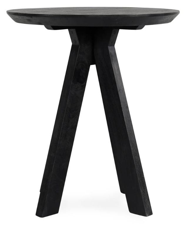 Classic Home Rodrigo Black Round Counter Table-2