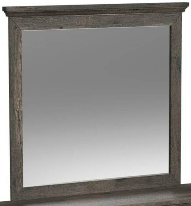 Elements International Park Ridge Charcoal Dresser and Mirror-2
