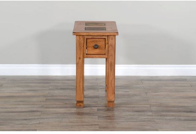 Sunny Designs™ Sedona Rustic Oak Chair Side Table -3