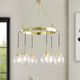 Olliix by INK+IVY Clive Gold Chandelier-3