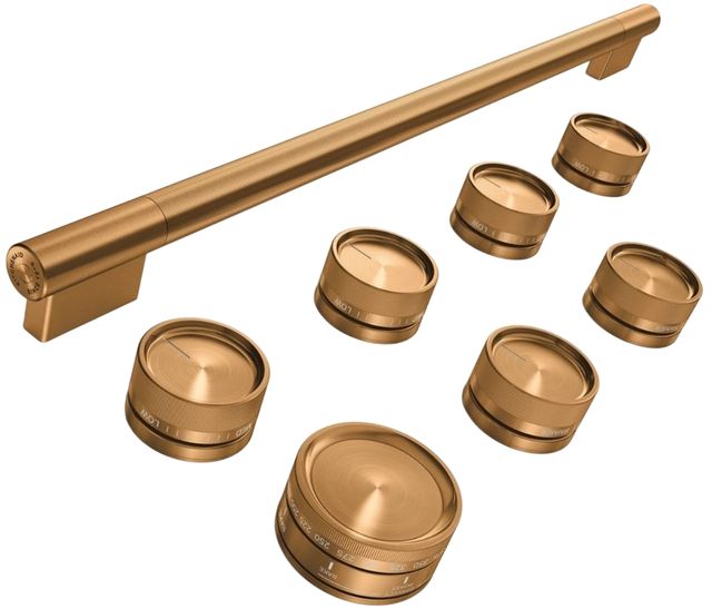 KitchenAid® 36" Bronze Commercial-Style Gas Range Handle and Knob Kit-0