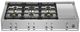 Bertazzoni Professional Series 48" Stainless Steel Gas Rangetop-0
