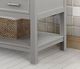 Furniture of America® Reston Gray 37" Vanity with Top/Sink-1