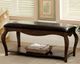 Furniture of America® Enderby Tobacco Oak Bench-0