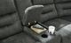 Signature Design by Ashley® Nettington 4-Piece Smoke L-Shape Power Reclining Sectional Sofa-2