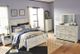 Signature Design by Ashley® Bellaby 3-Piece Whitewash Queen Panel Bed Set-3