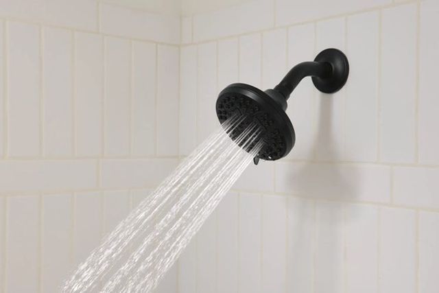 Peerless Flute™ Matte Black Tub and Shower Trim Kit -3