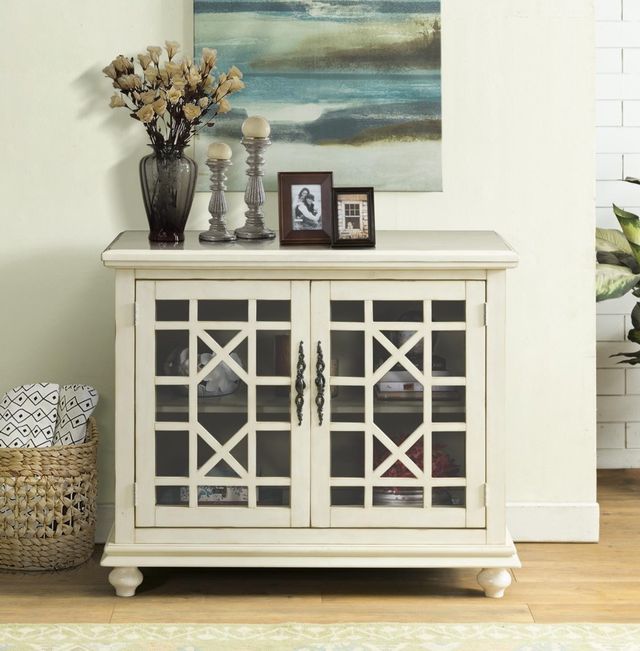 Martin Svensson Small Spaces Antique White Entertainment Console-1