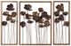 Uttermost® by Grace Feyock 3-Piece Antique Gold Metal Tulips Wall Art-0
