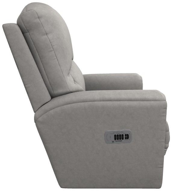 La-Z-Boy® Cassian Powder Power Wall Recliner with Headrest and Lumbar-3