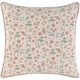 Surya Floret Rose 20"x20" Toss Pillow with Down Insert-0
