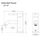 ZLINE Aloha Champagne Bronze Single Handle Bath Faucet-5