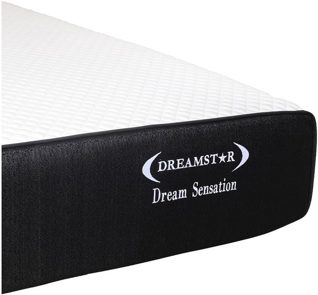 Dreamstar Bedding Luxury Collection Dream Sensation 10.5" Gel Memory Foam Medium Smooth Top Twin Mattress in a Box-2
