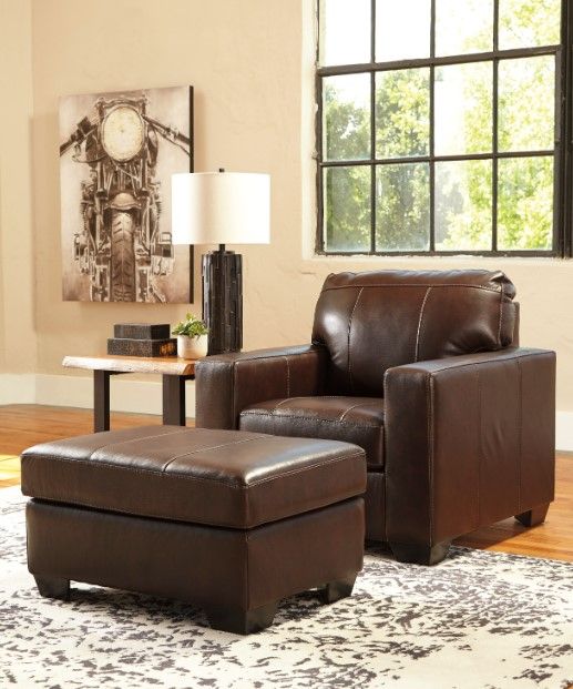 Signature Design by Ashley® Morelos 2-Piece Chocolate Living Room Set-3