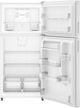 Amana® 30" 19.3 Cu. Ft. White Top Freezer Refrigerator with Dual Crisper Drawers-1