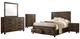 Coaster® Woodmont 5-Piece Rustic Golden Brown King Storage Bedroom Set-0