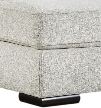Fusion Furniture Vibrant Vision Oatmeal Ottoman-1