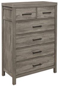 Mazin Furniture Bainbridge Gray Chest-1