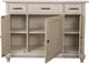 Riverside Furniture Aberdeen Weathered Worn White Sideboard-2
