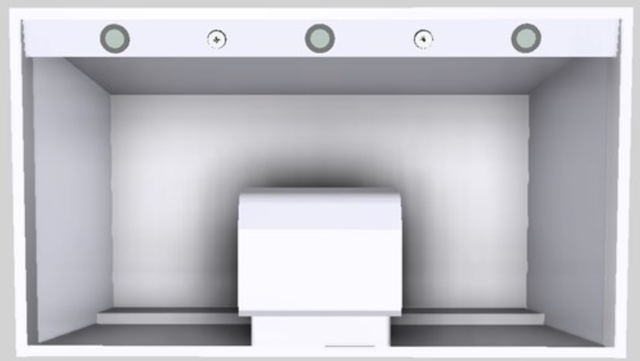 Vent-A-Hood® Designer Series 42" White Wall Mounted Range Hood-1