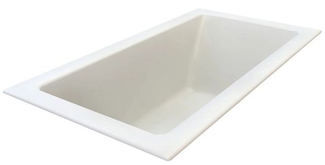 American Standard Studio® White 66” x 36” Drop-In Bathtub with Zero Edge-0