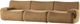 TOV Furniture Zenith Brown Modular Sofa-3