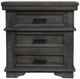 Million Dollar Rustic Sam Distressed Gray Nightstand-0