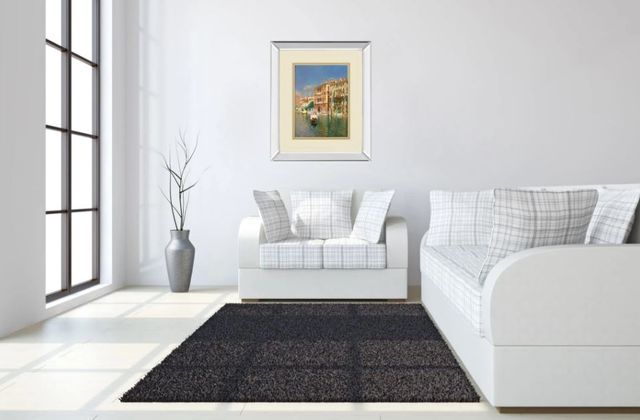Classy Art The Grand Canal Venice by Rubens Santora Mirror Framed Wall Art-2