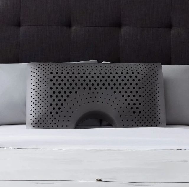 Malouf® Z® Shoulder Zoned Dough® Bamboo Charcoal Queen Pillow-1
