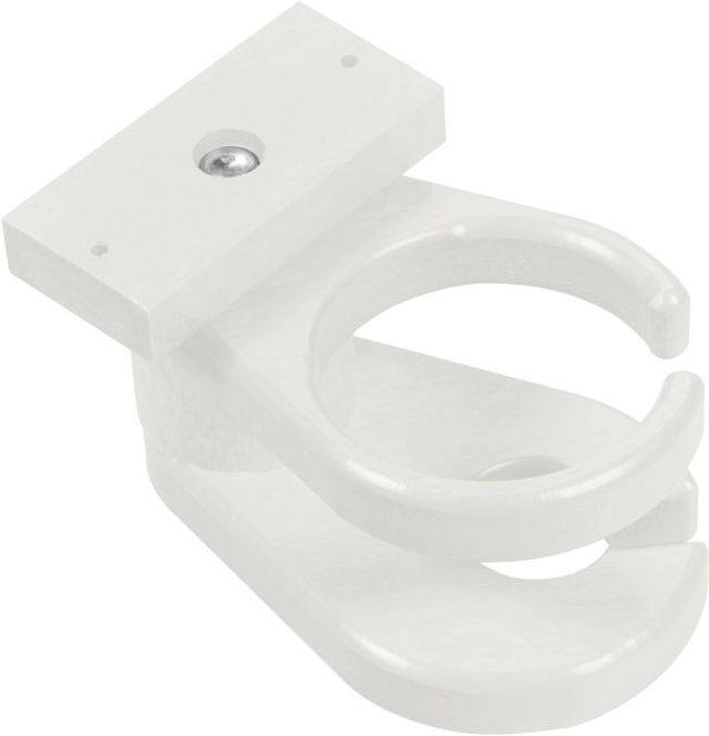 C.R. Plastics Adirondack White Wineglass / Cup Holder-0