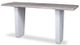 Century® Details Live Edge Edgeworks Blonde/Light Gray Guanacaste Slab Console Table-0