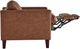 Best® Home Furnishings Customizable Traftly Revella Leather Incliner Chair with Espresso Legs-1