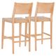 Powell® Cosgrove 2-Piece Natural Bar Stool Set-5
