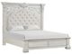Furniture of America® Promenade 4-Piece Wire Brushed White Queen Bedroom Set-1
