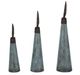 Sagebrook Home Bente 3-Piece Patina Bottle Set-2