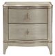 Najarian Furniture Florence Silver Nightstand-0